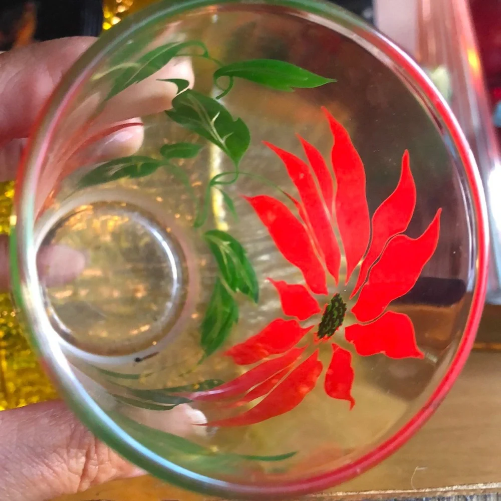 Vintage glass tumbler